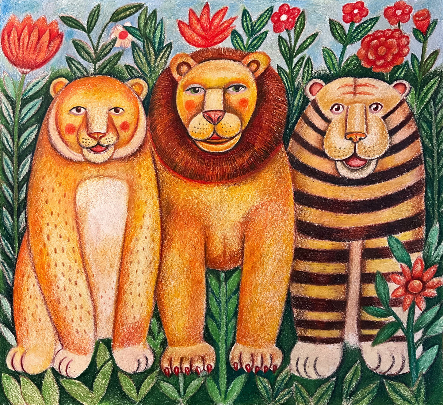 A Jaguar, A Lion and a Tiger. 2023