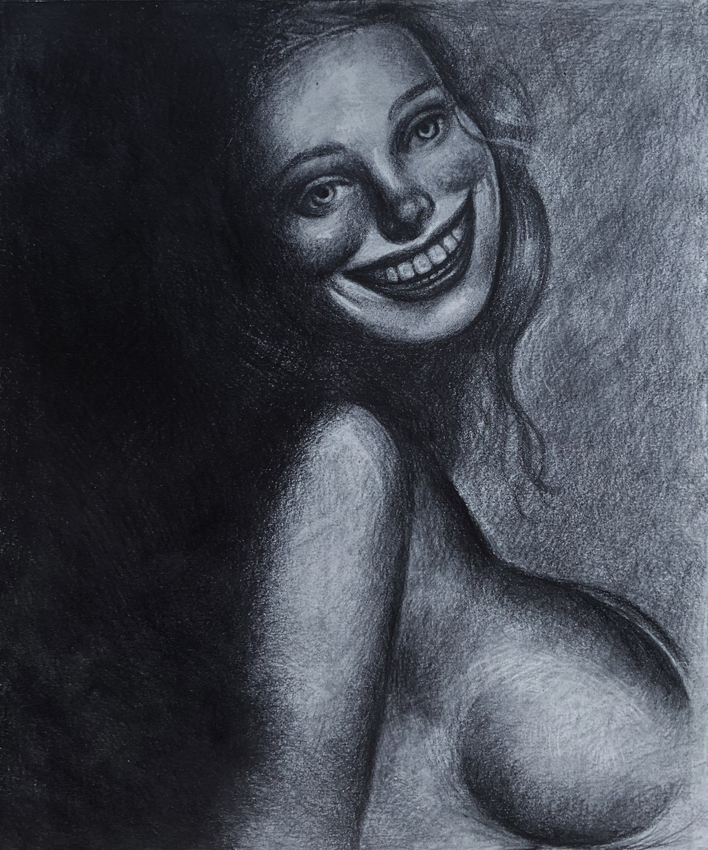 Portrait of Woman with a Smile