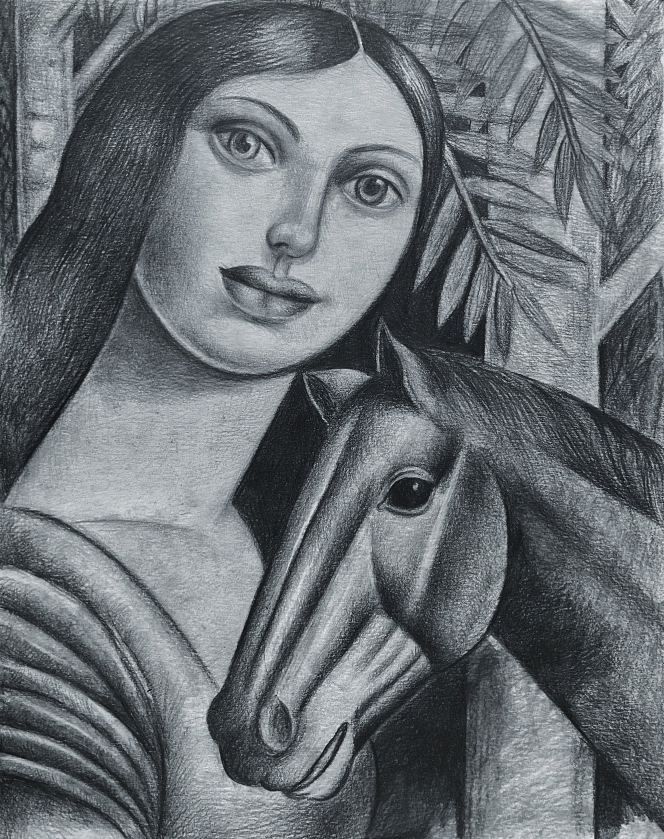 Woman and a Horse, 2025