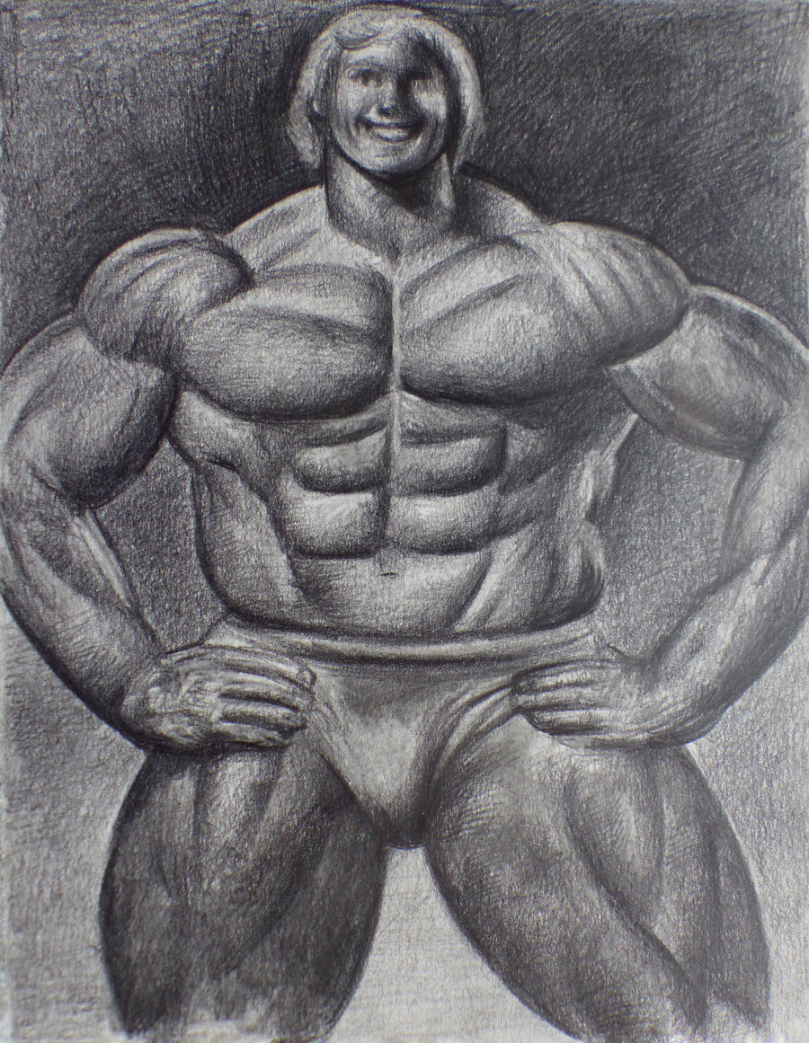 Bodybuilder Smiling, 2025