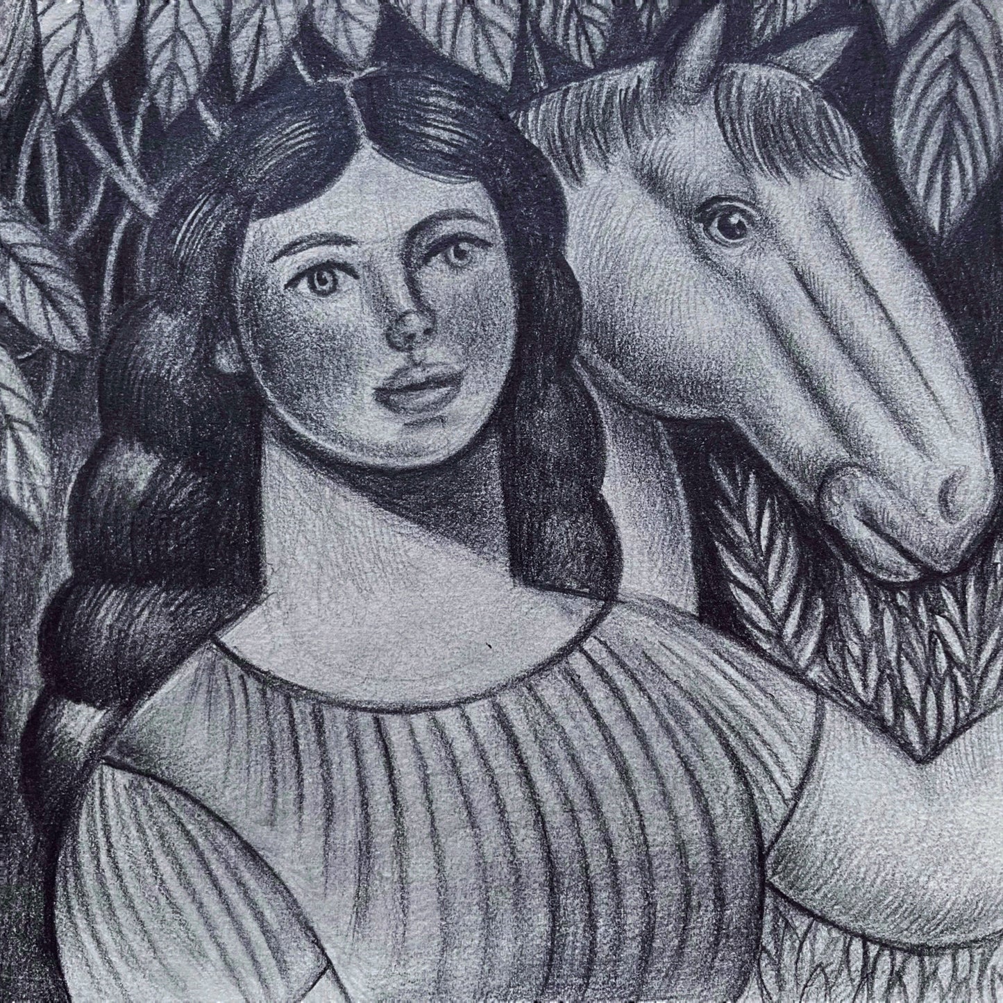 Woman and Horse, 2025