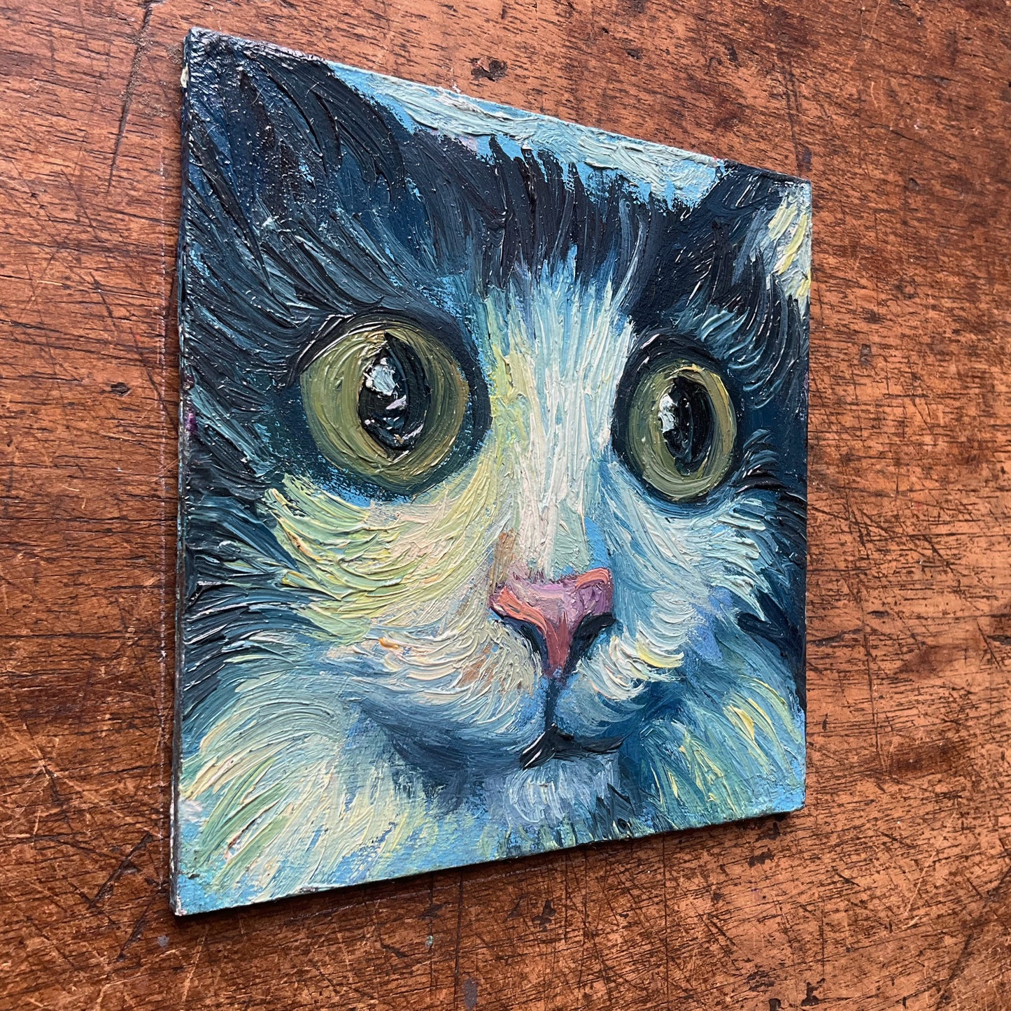 Mini Cat, Moody Blue