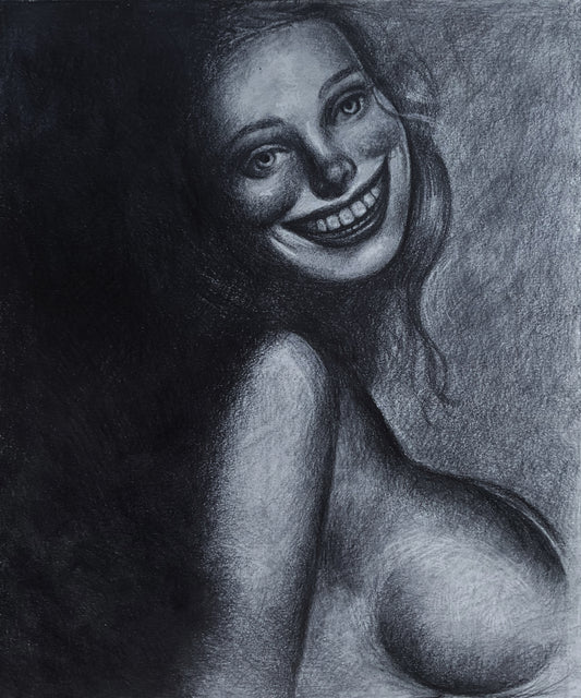 Portrait of Woman with a Smile