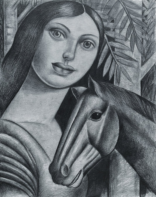 Woman and a Horse, 2025