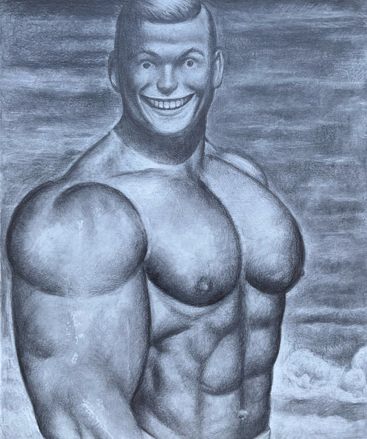 Man at the Beach, Study