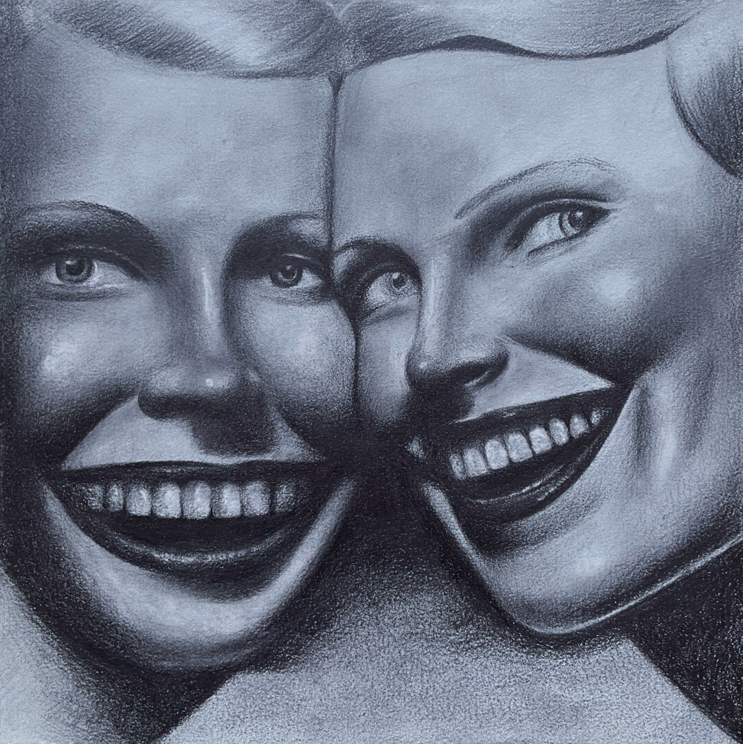 Two Women Smiling