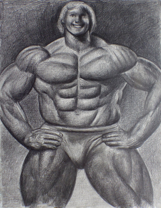 Bodybuilder Smiling, 2025