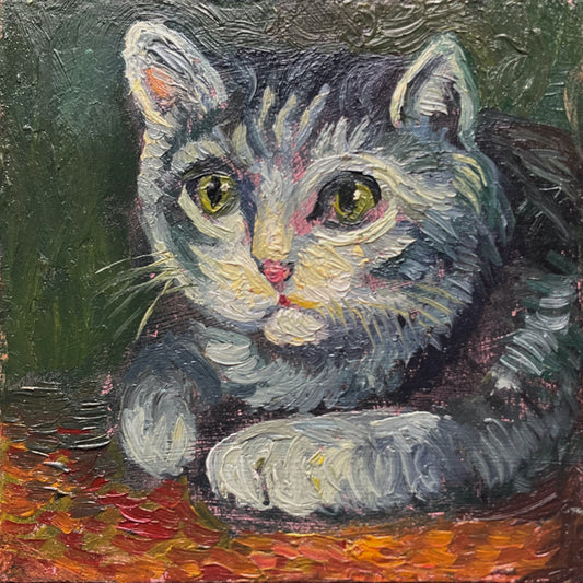 Mini Cat, Kitten Reds and Greens
