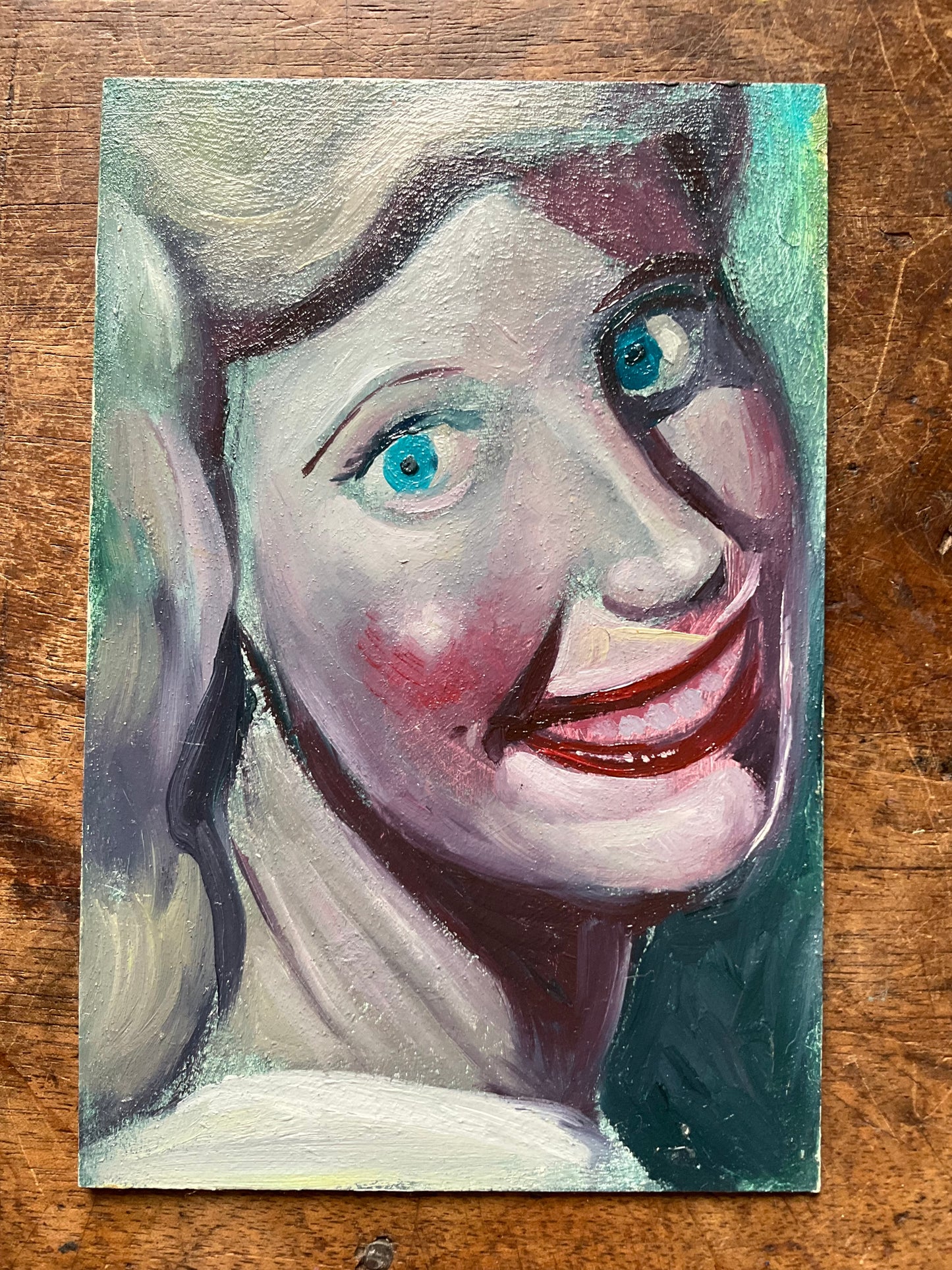 Woman Tilting Her Head