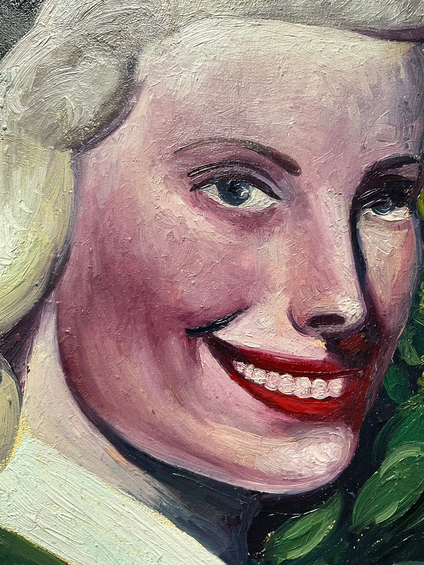 Woman With Green Jacket
