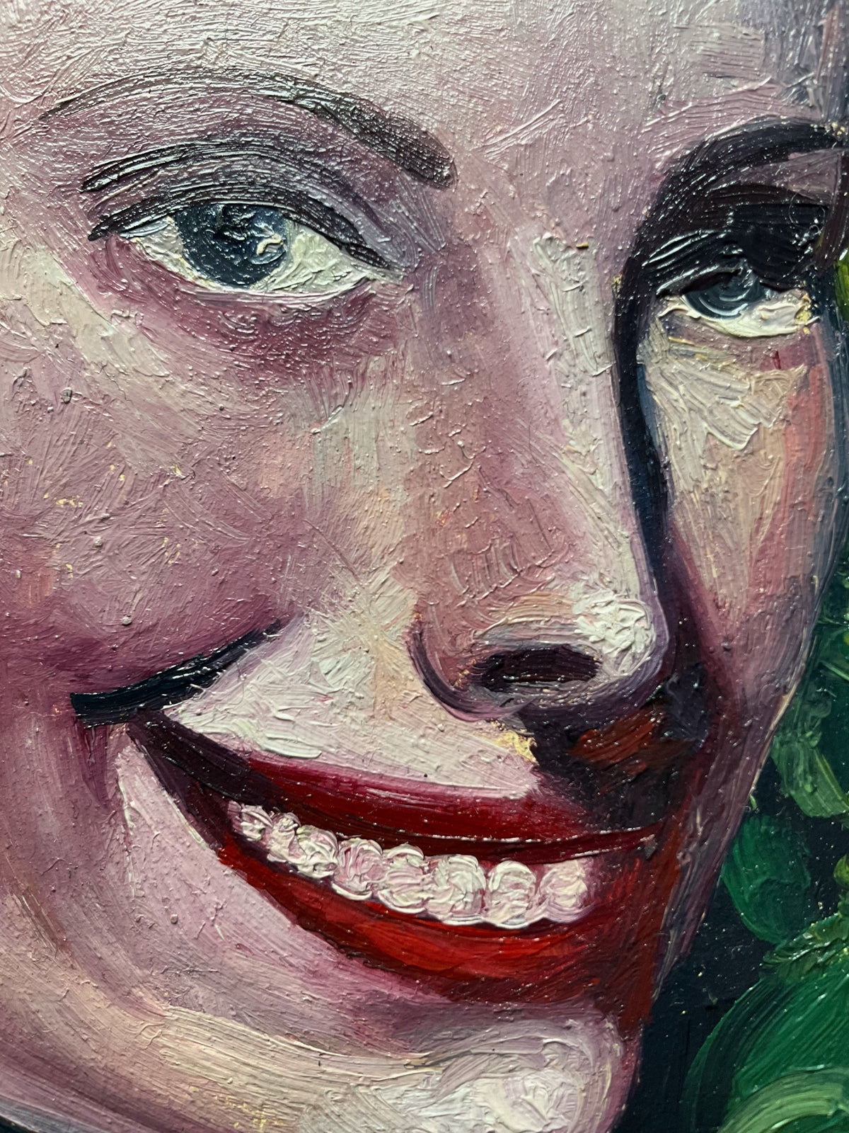 Woman With Green Jacket