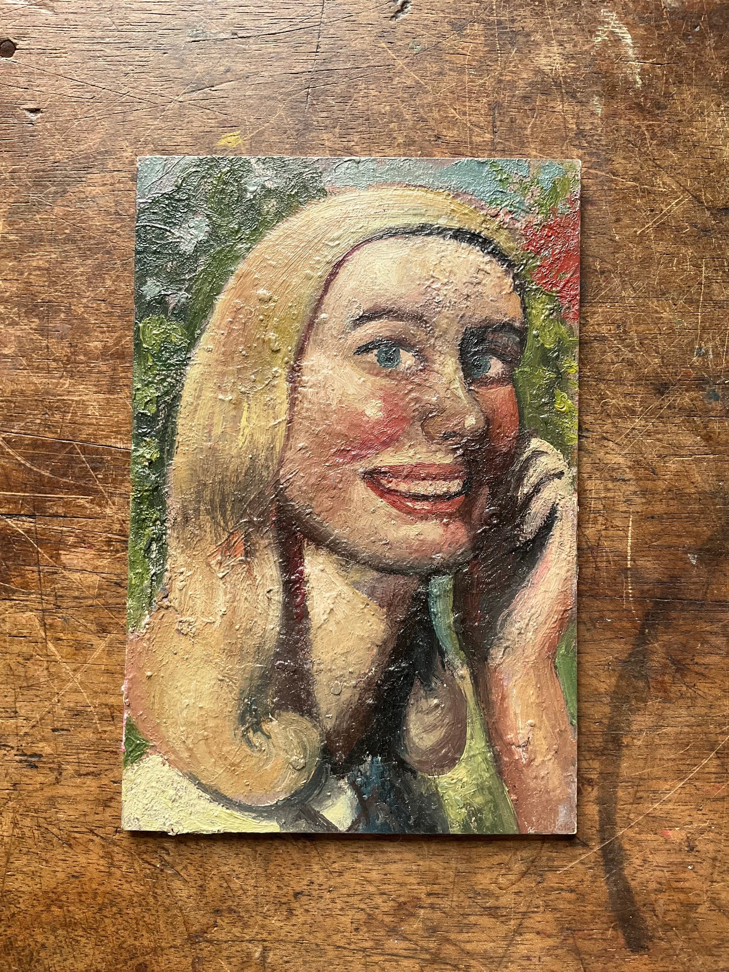 Woman in Her Garden