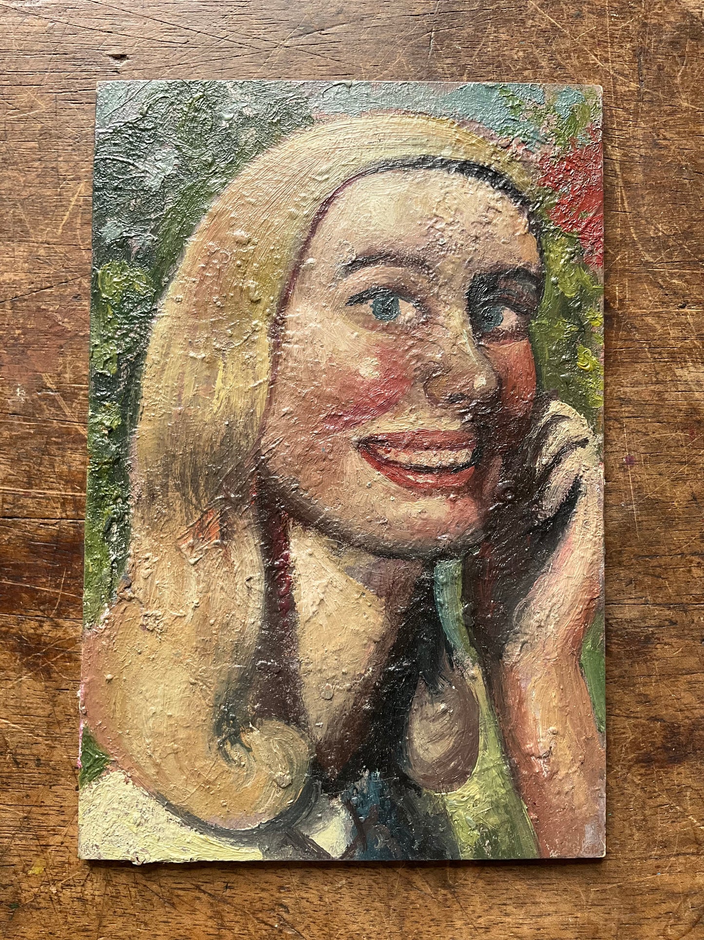 Woman in Her Garden