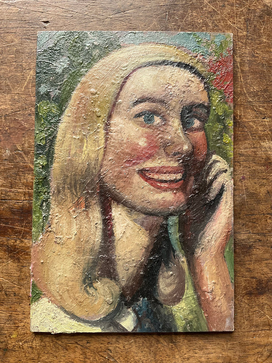 Woman in Her Garden