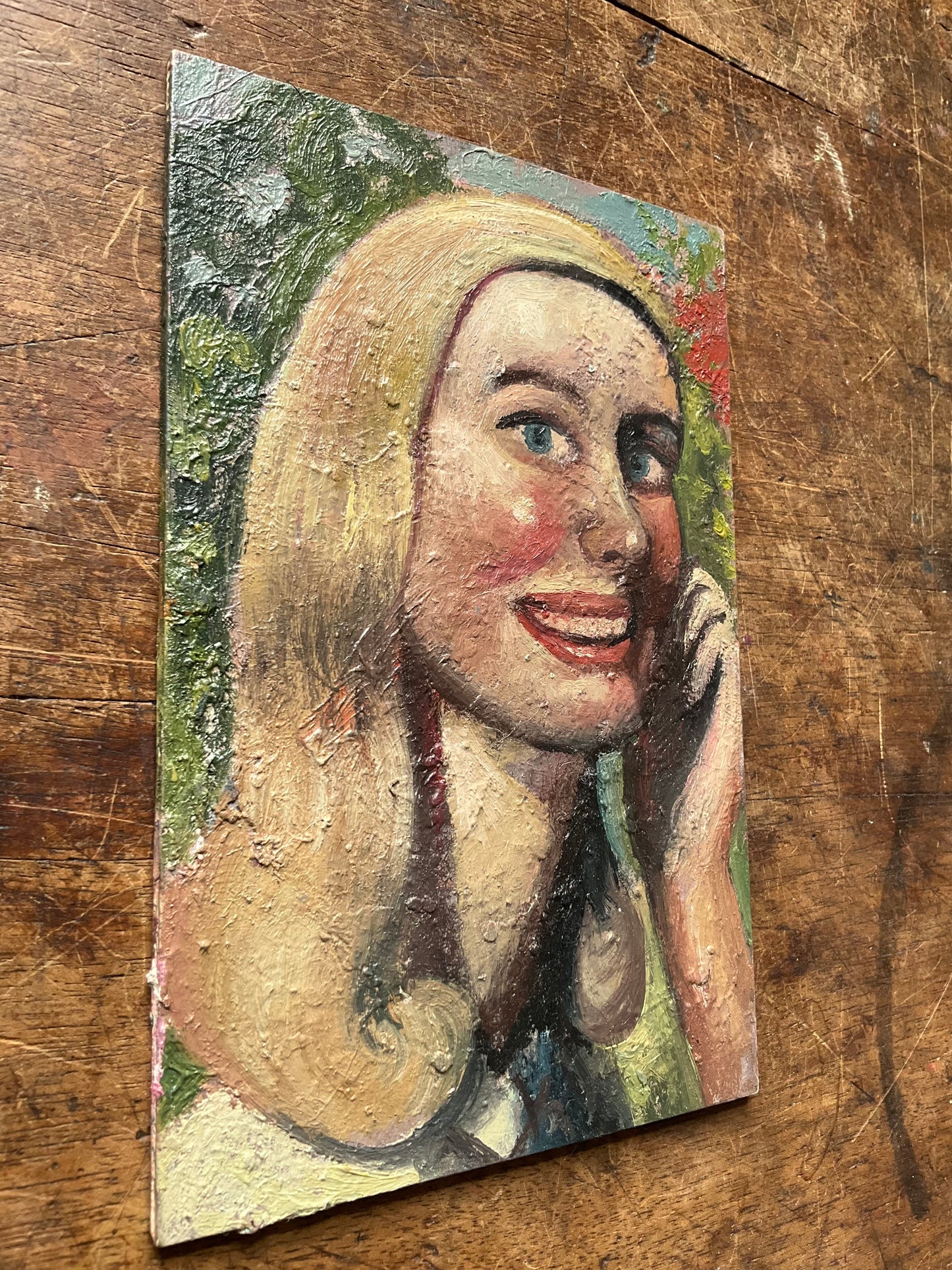 Woman in Her Garden